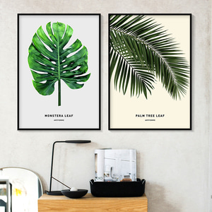 보타니칼 식물 심플 포스터 #1