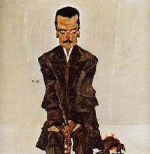 [에곤 쉴레] 에듀아르드 키스맥의 초상